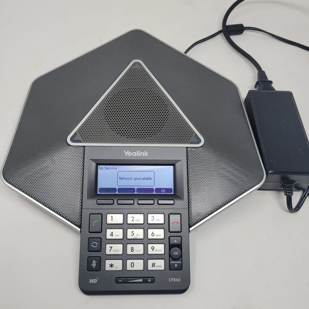 Yealink CP860 HD IP Conference Phone  Multi-User Expandable Digital Internet
